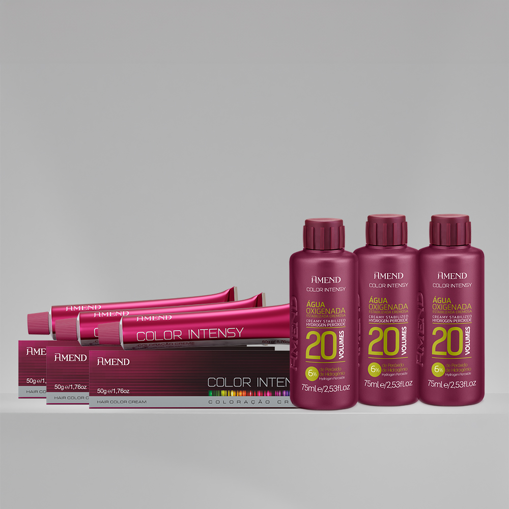 kit color intensy 9.0 louro muito claro + OX 20 | 6 produtos image number 1